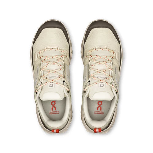 On Cloudrock Low Waterproof Women's - Ivory/Ivory