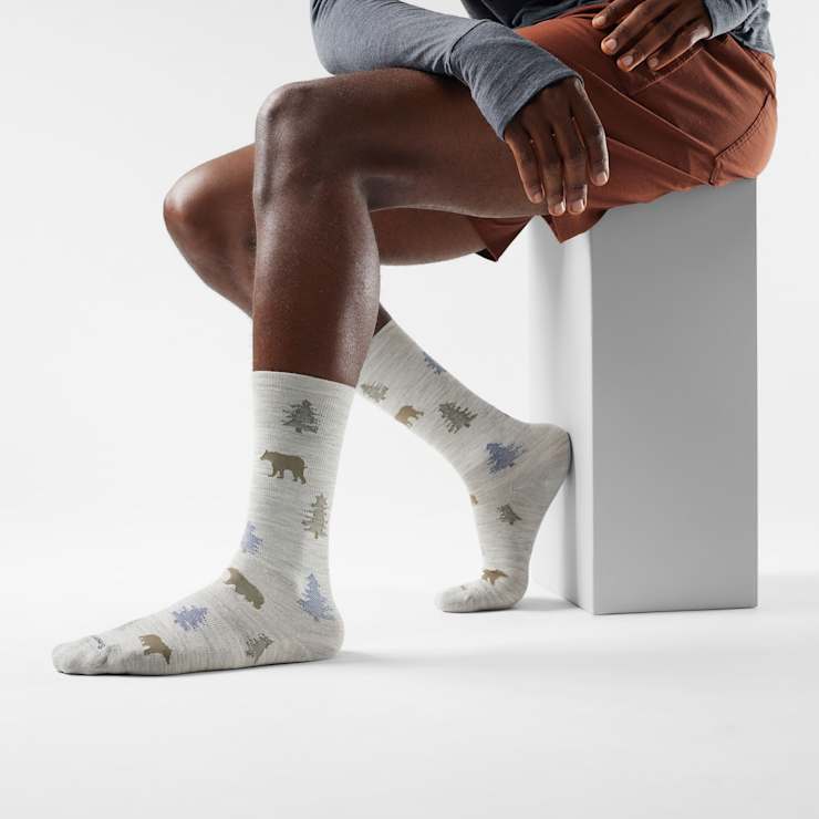 Smartwool Everyday Zero Cushion Through the Trees Crew Socks