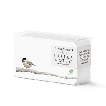 E. Frances Chickadee Little Notes