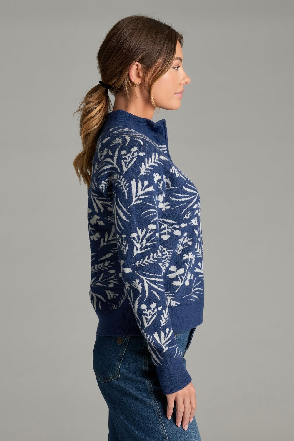 Kuhl W's Viola Sweater- Deep Periwinkle