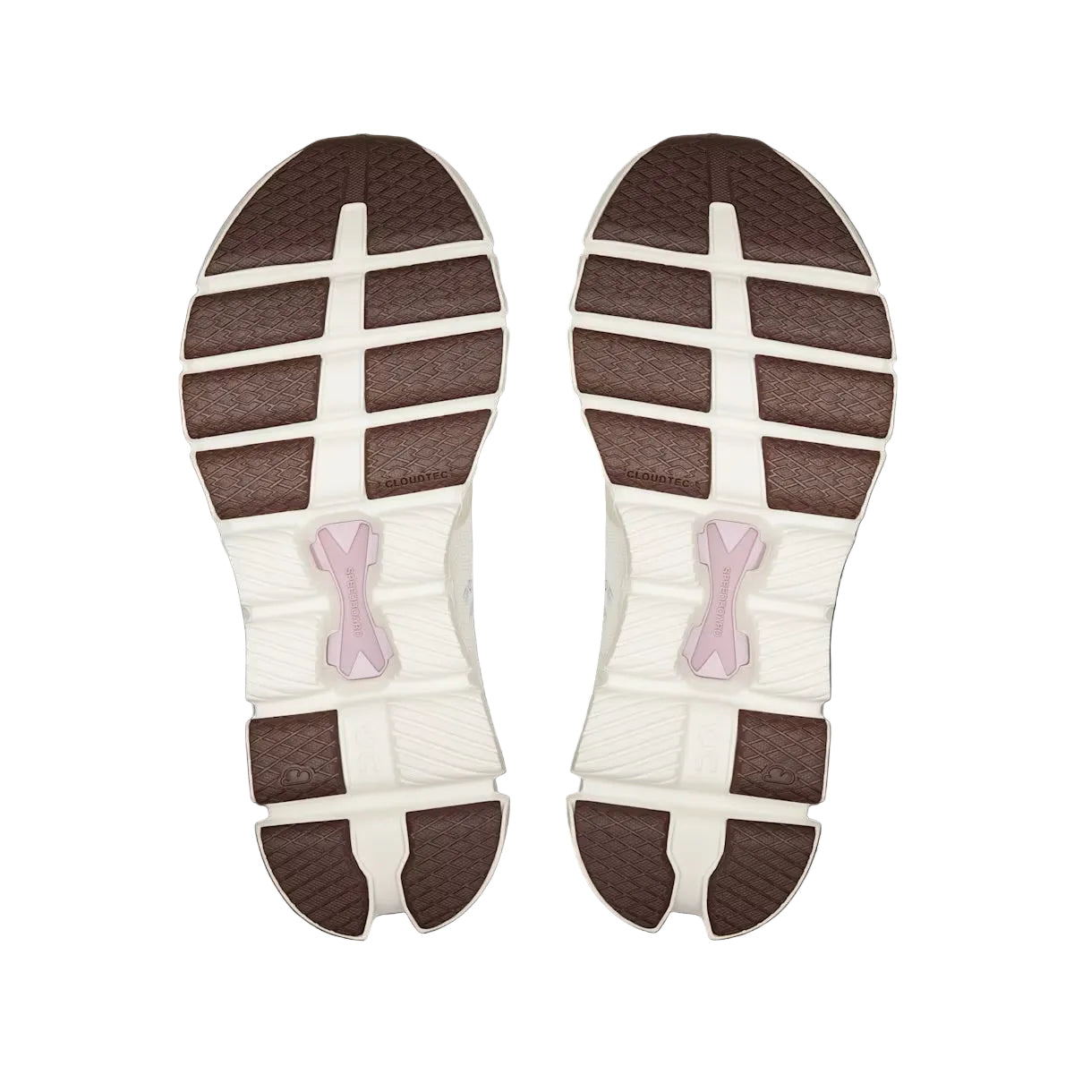 On Cloud X 4 Women's: Ivory/Heron