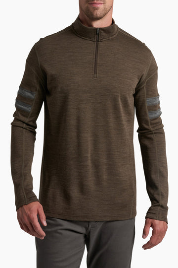 Kuhl Team Merino 1/4 Zip Sweater: Kanteen