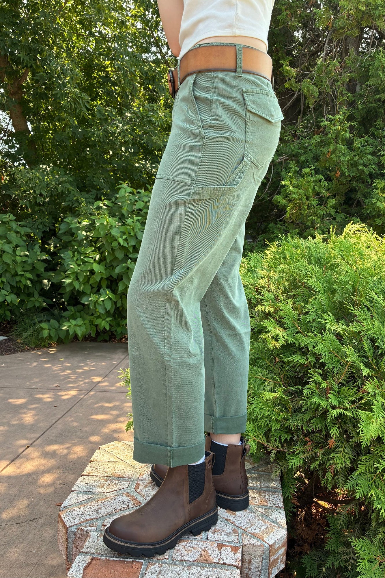 Corey Twill Pant: Laurel
