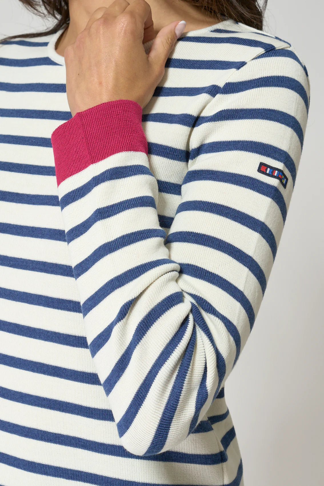 Sailor Striped Italian Wool Sweater