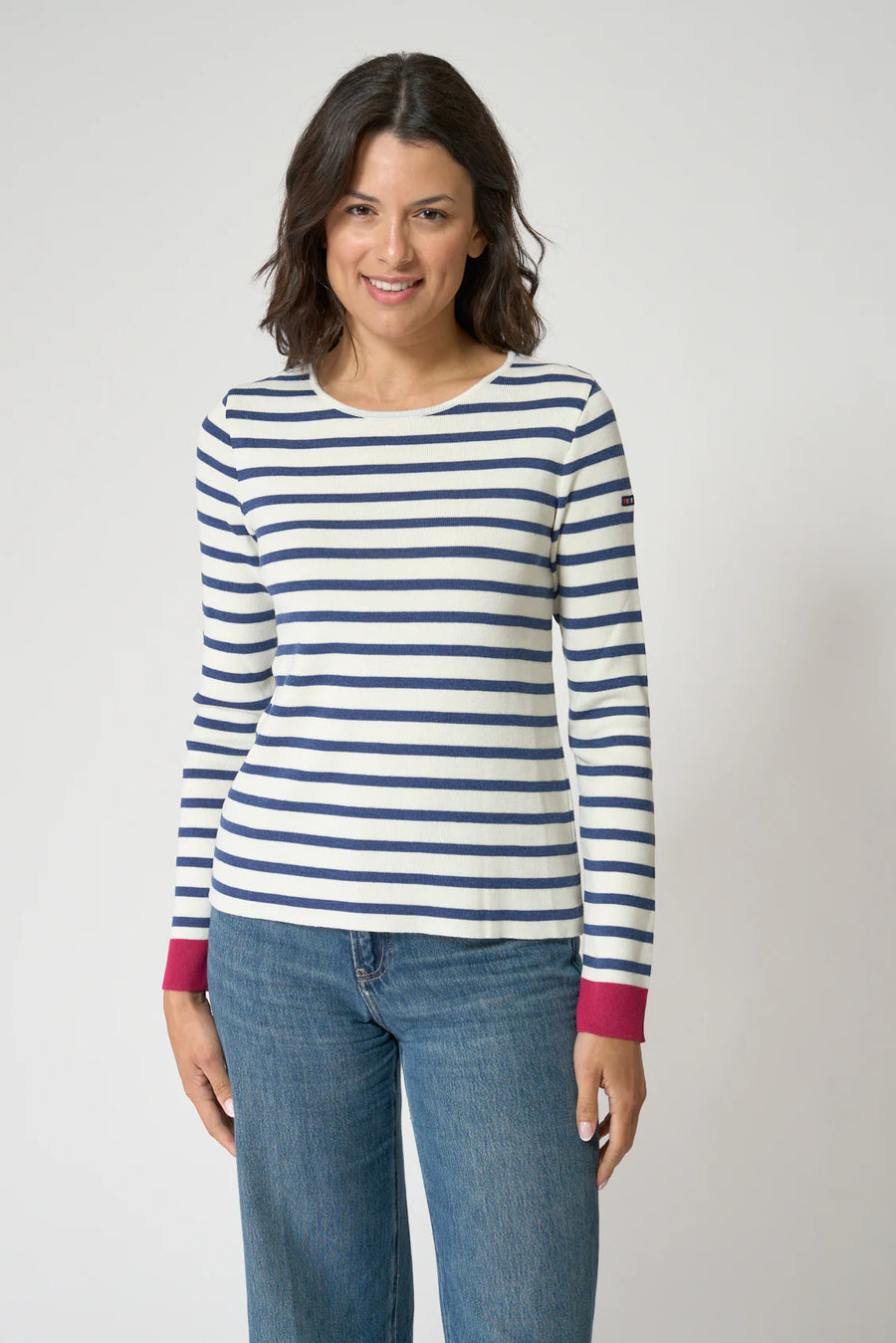 Sailor Striped Italian Wool Sweater