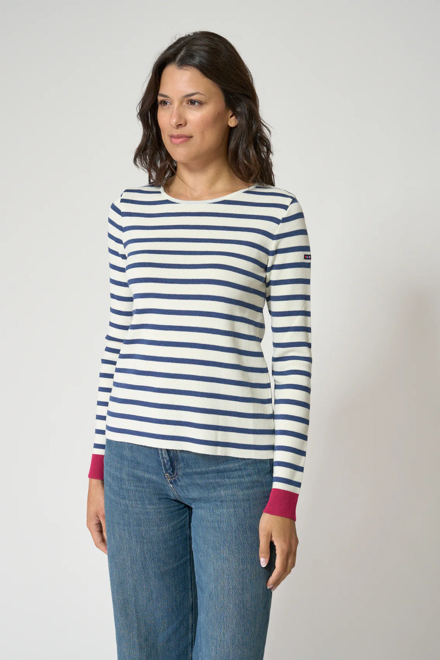 Sailor Striped Italian Wool Sweater