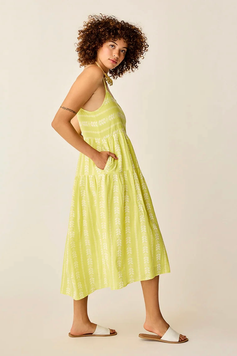 Jacey Textured Embroidered Dress