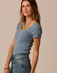 Carve Ever Tee-Blue Mirage