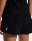 On Women's 3" Court Shorts 2-in-1 -Black