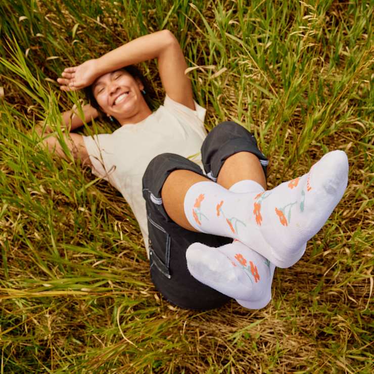 Smartwool Everyday Garden Gala Crew Socks