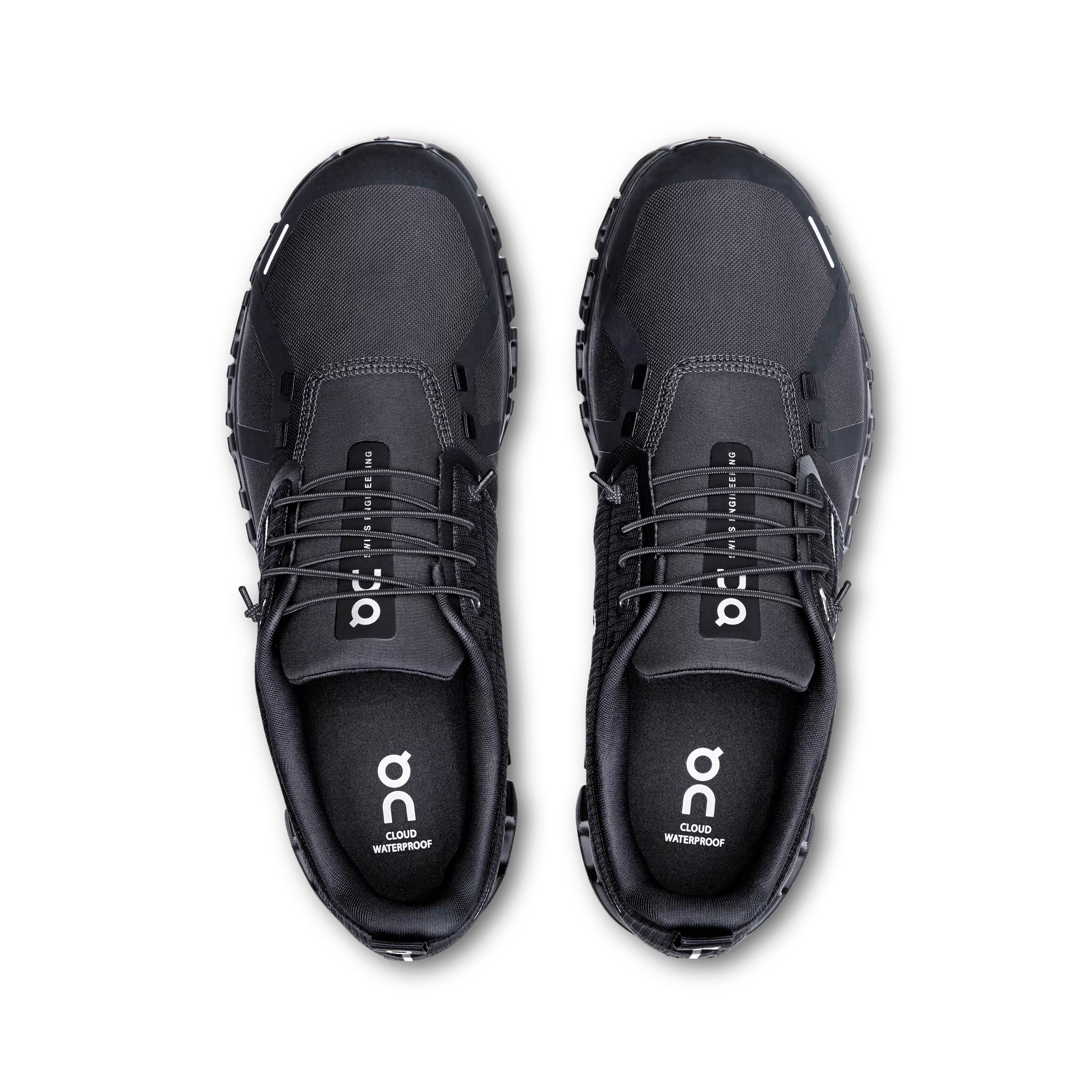On Cloud 6 Waterproof Men's - Black / Black
