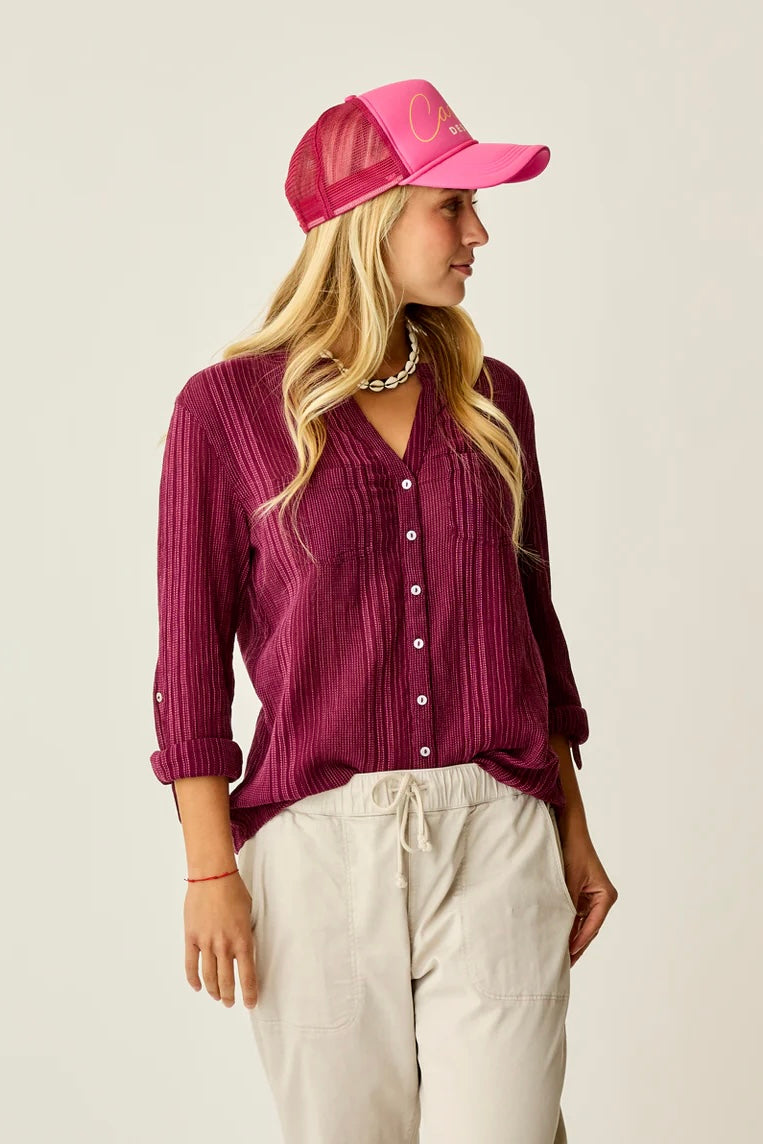 Dylan Gauze Tunic : Nirvana Stitch