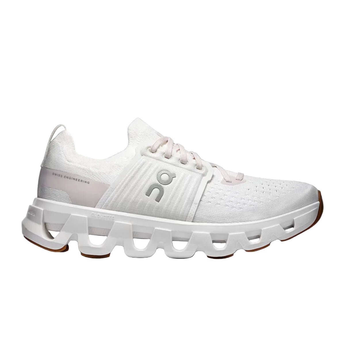 On Cloudswift 4 W's Running Shoe-White/Lily