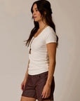 Carve Ever Tee-Cloud