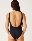 Skye Compression One Piece Swimsuit -Black