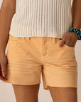 Carve Oahu 4" Corduroy Shorts-Apricot