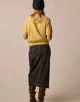 Josie Sweater Tee: Wheat