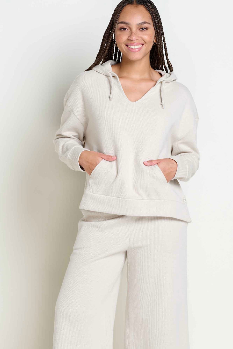 Byrne Wide Leg Pant - Oatmeal