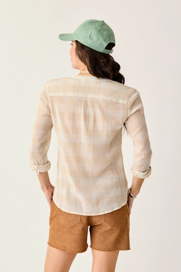 Dylan Gauze Shirt : Mulitplaid