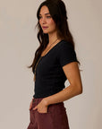 Carve Ever Tee-Black