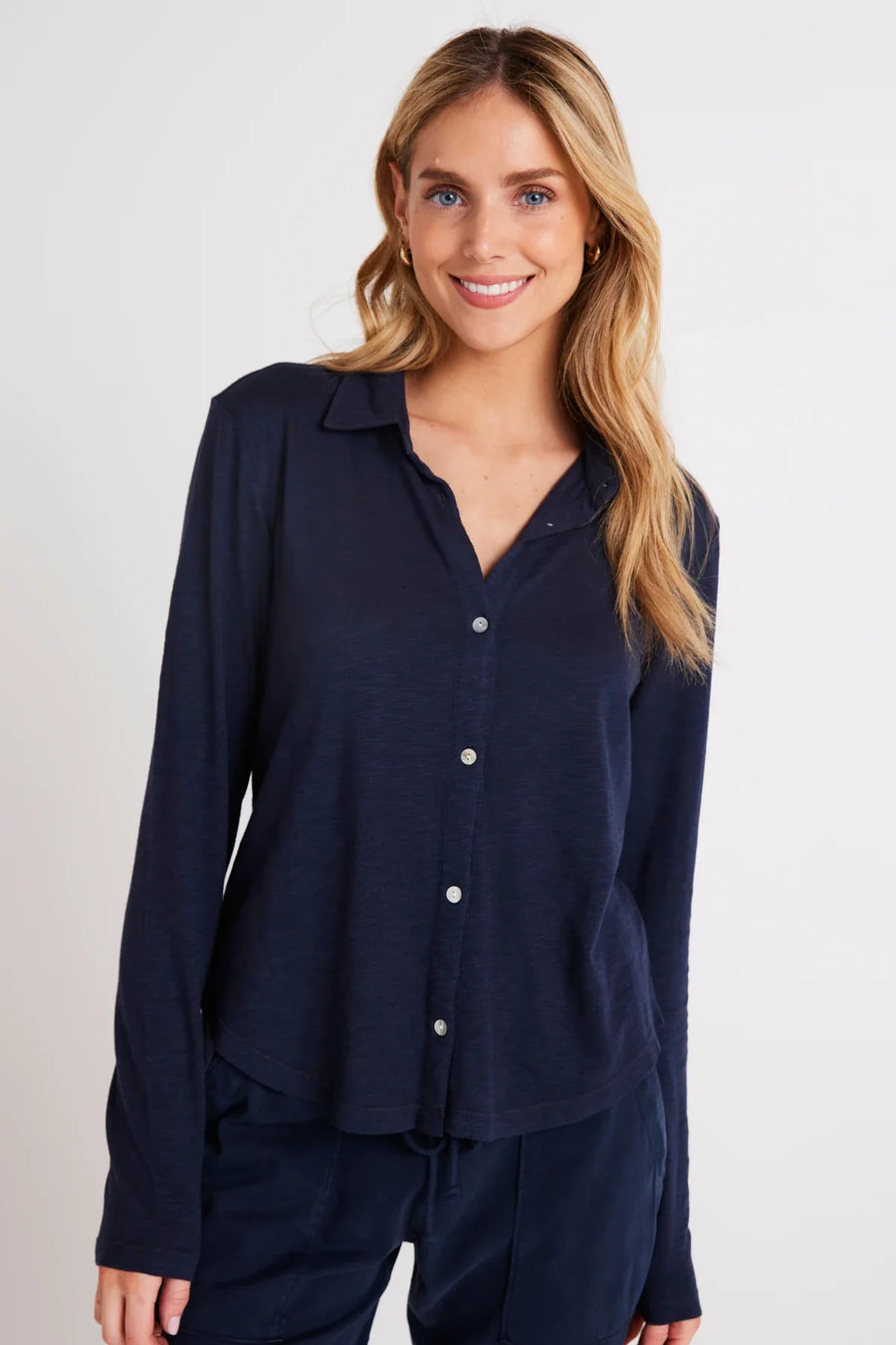Bella Dahl Button Up Knit Top