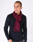 Breton Wool Striped Scarf