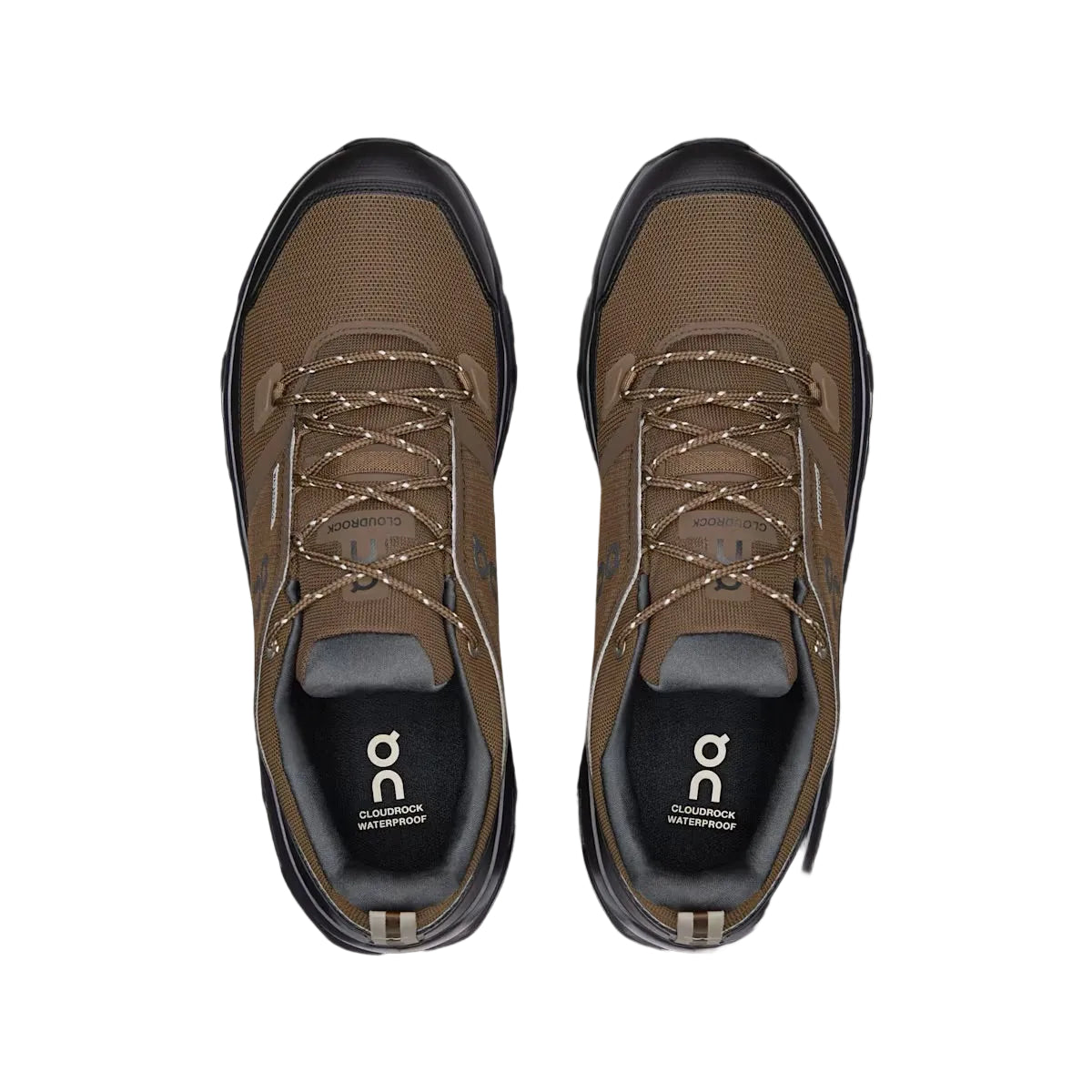 On Cloudrock Low Waterproof Men's - Earth/Black
