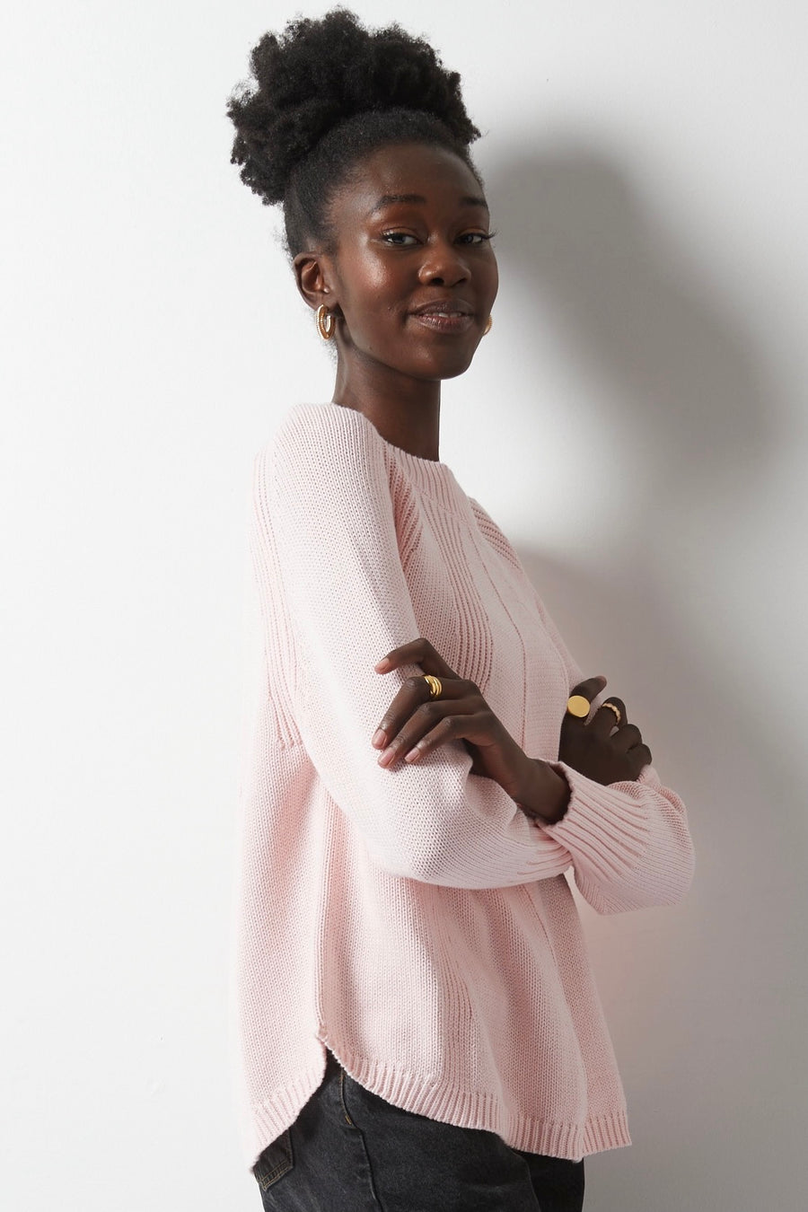 Zaket and Plover Chunky Cotton Sweater