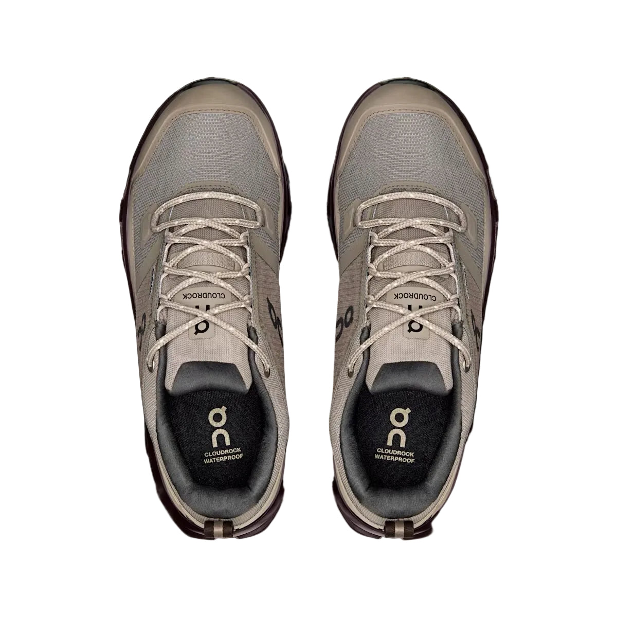 On Cloudrock Low Waterproof Women's - Cinder/Ox