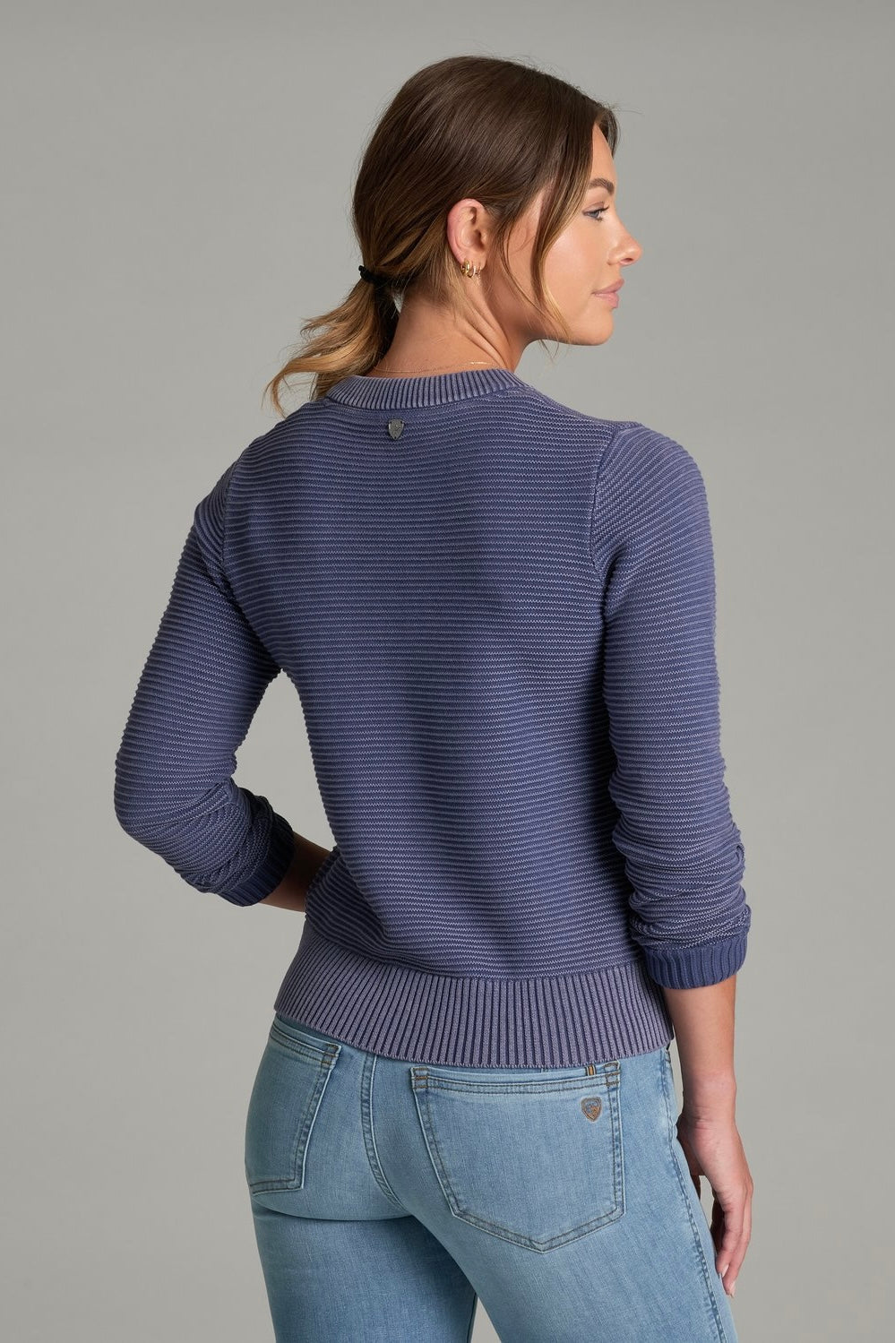 Kuhl W's Sofie Sweater- Deep Periwinkle