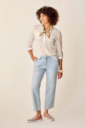 Spencer Straight Leg Jean: Savannah