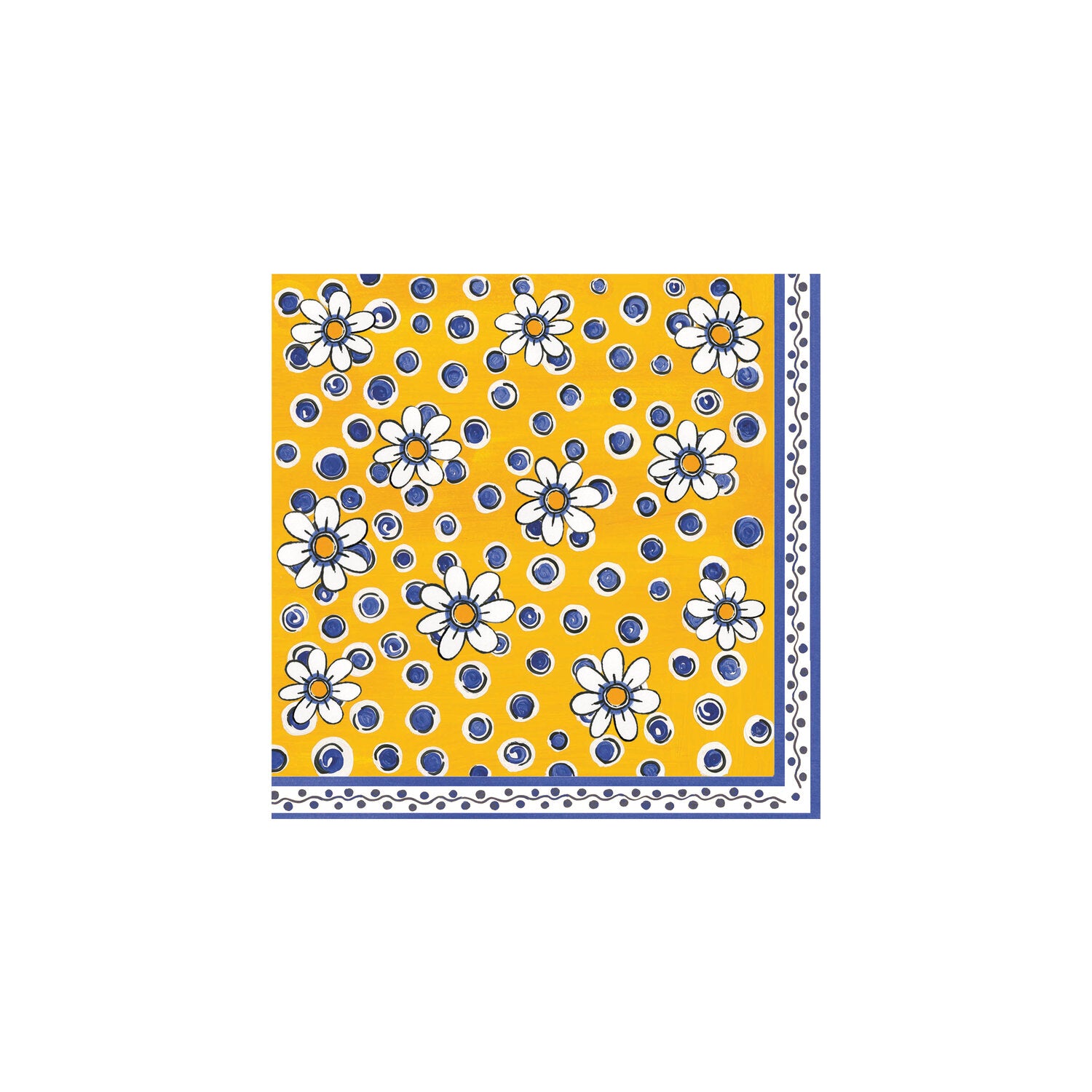 Le Cadeaux Cocktail Napkins with Cheese Knife Gift Set