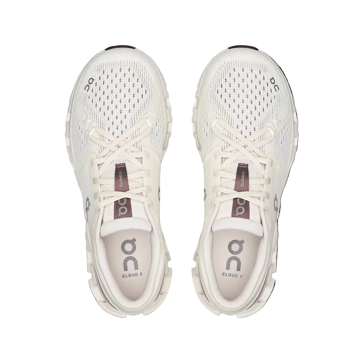 On Cloud X 4 Women's: Ivory/Heron