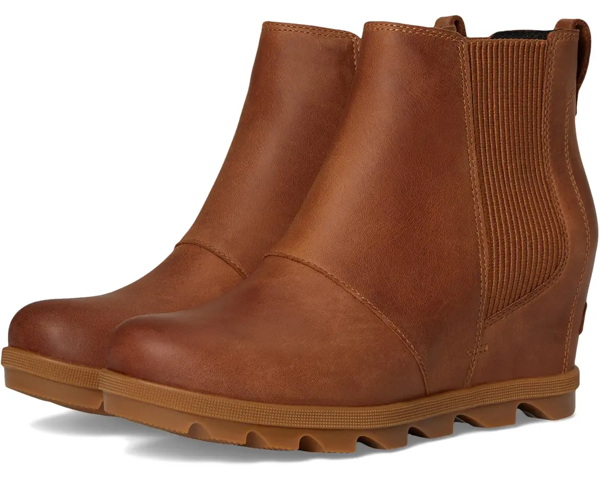 Sorel Joan Rhapsody Chelsea Wedge Bootie: Velvet Tan