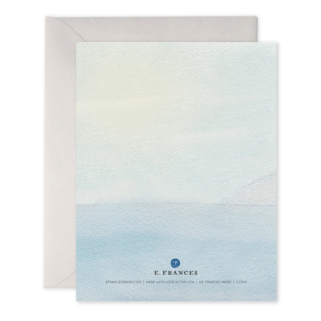 E. Frances Lighthouse Beacon Thinking of You Condolence Greeting Card