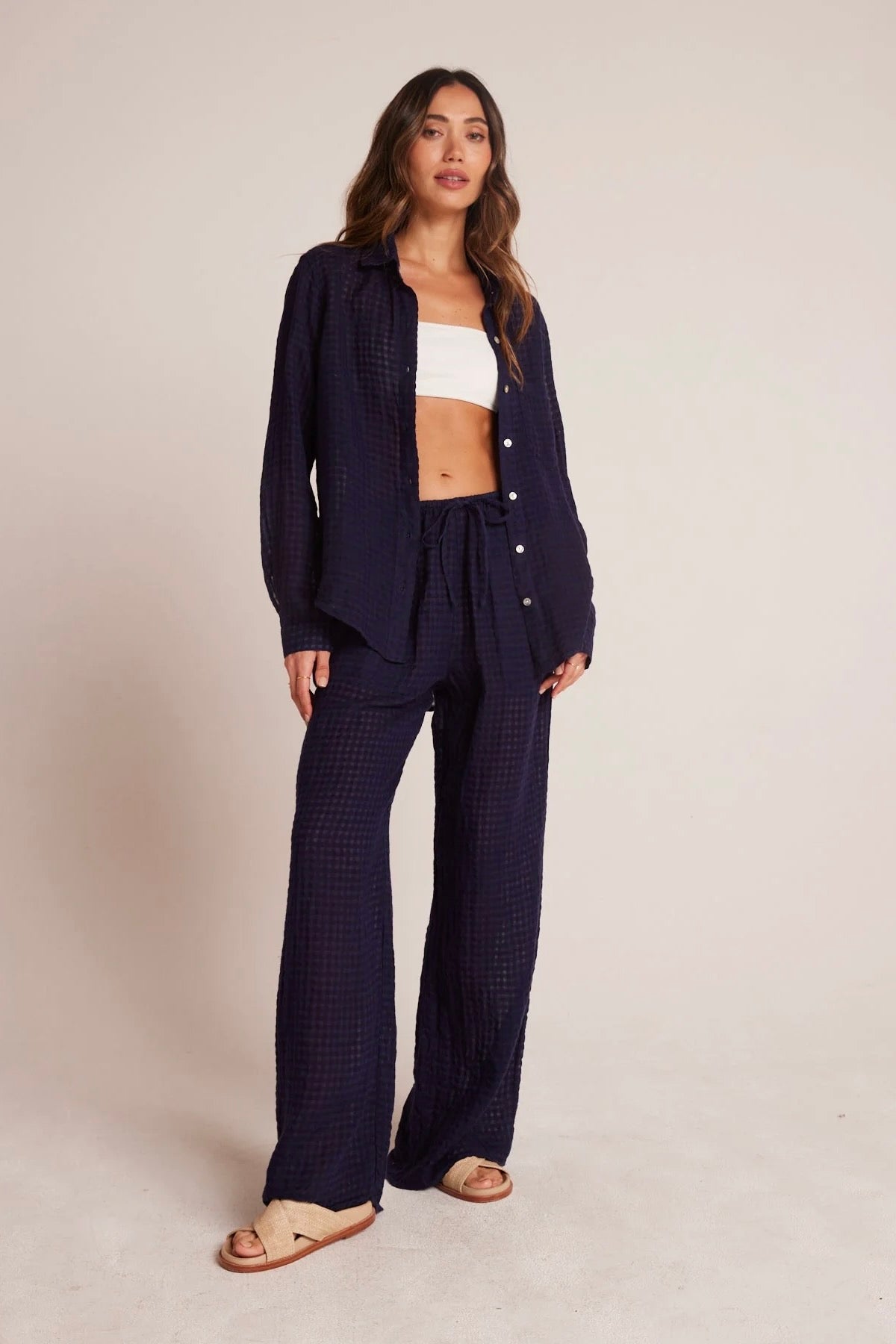 Bella Dahl Wide Leg Pocket Beach Pant
