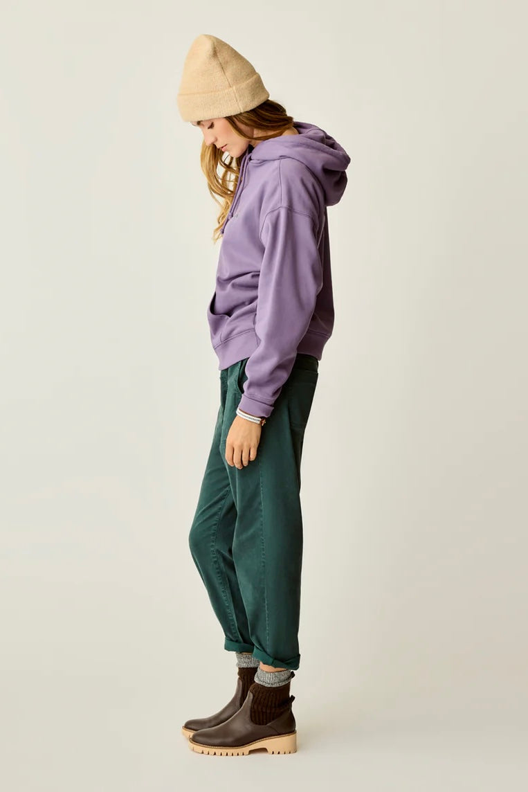 Zoe Twill Pant: Pine