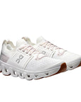 On Cloudswift 4 W's Running Shoe-White/Lily