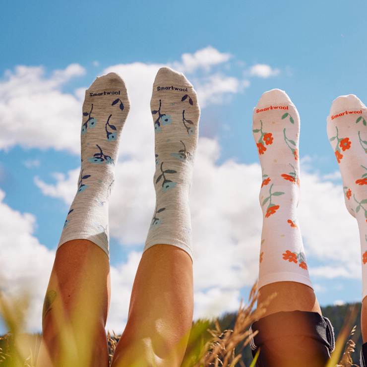 Smartwool Everyday Garden Gala Crew Socks