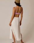 Yara Gauze Skirt-Cloud