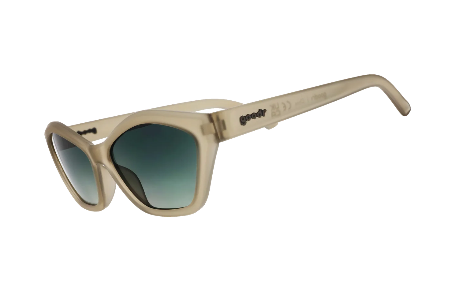 Goodr Deco G Sunglasses: Dulce De Leche Luxe