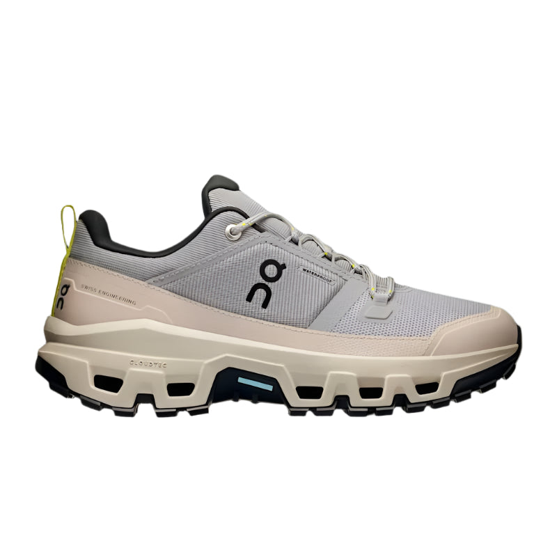 On Cloudrock Low Waterproof Women's - Alloy/Ice