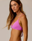 Tamarindo Bikini Swim Top -Violet