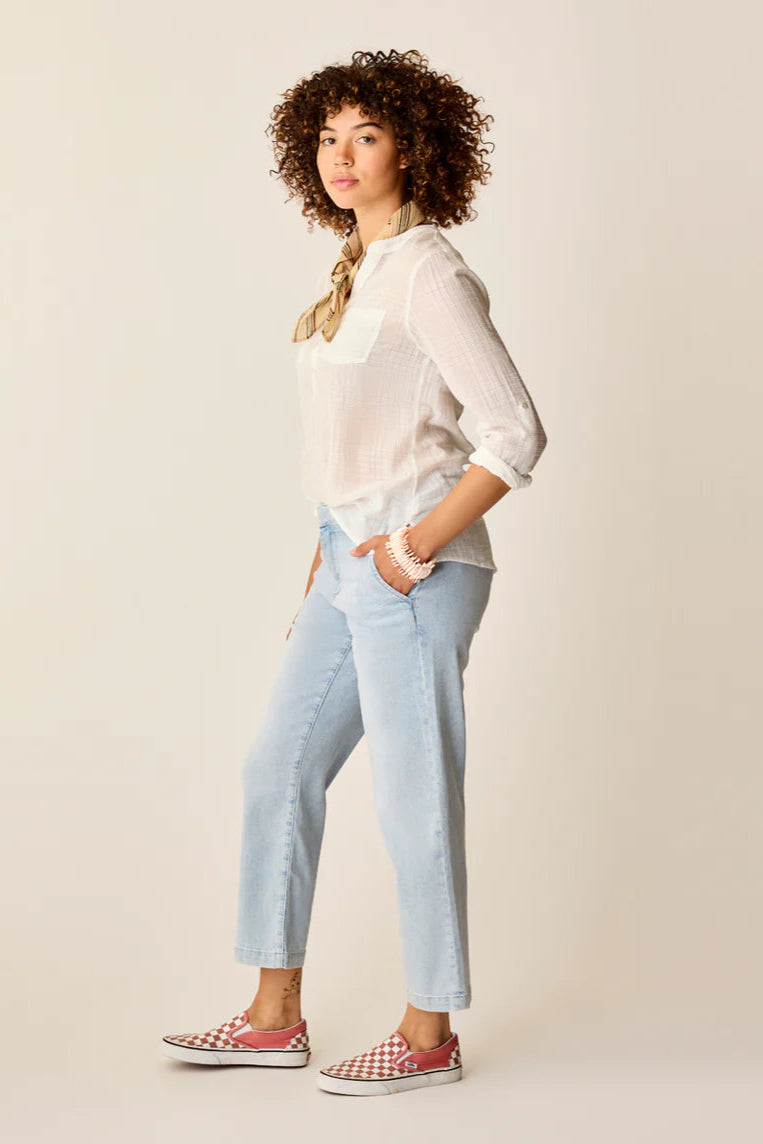 Spencer Straight Leg Jean: Savannah