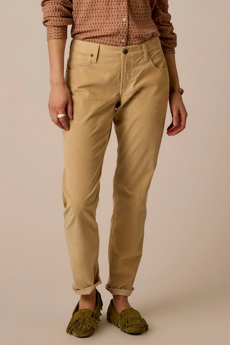 Carson Cord Pant: Sandbar