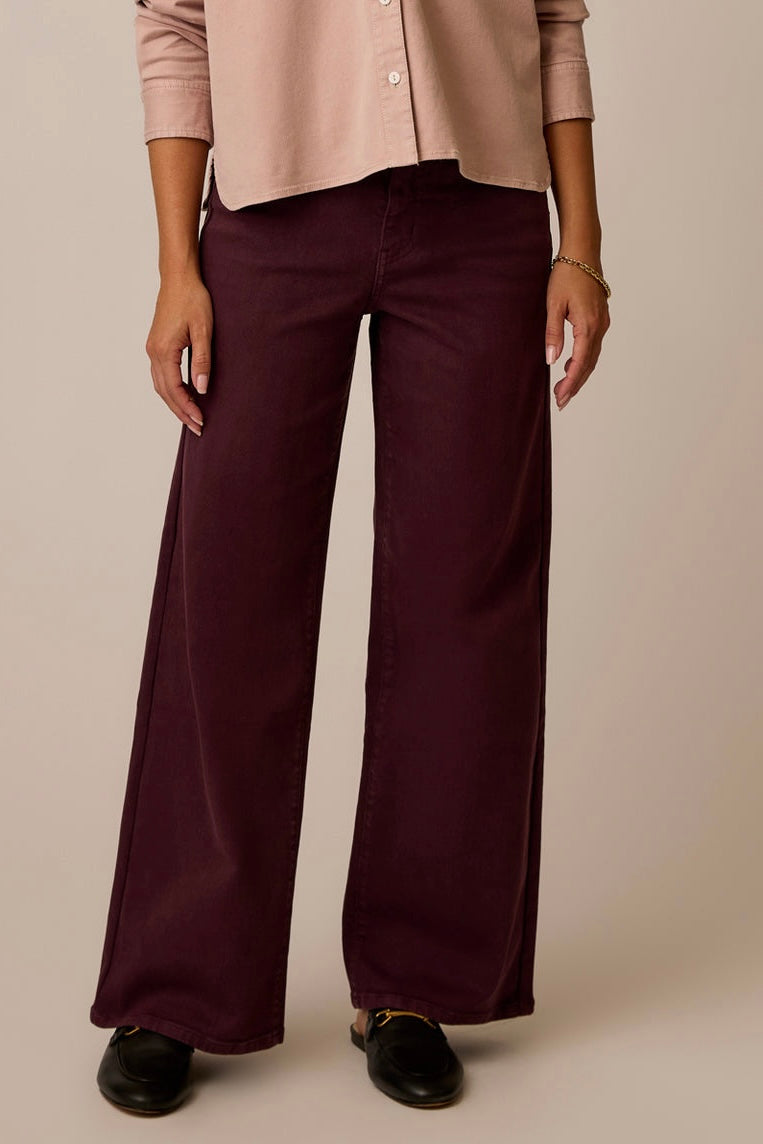 Audrey Wide Leg Denim Pants
