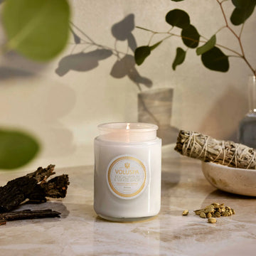 Voluspa Eucalyptus & White Sage 18oz Large Jar Candle