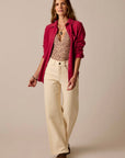Carve Fairbanks Supersoft Shirt: Deep Rouge Heather