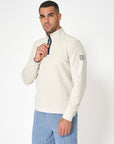 Batella M's Interlock 1/4 Zip Sweater