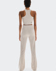 ON All-Day Ribbed Pants: Desert / White
